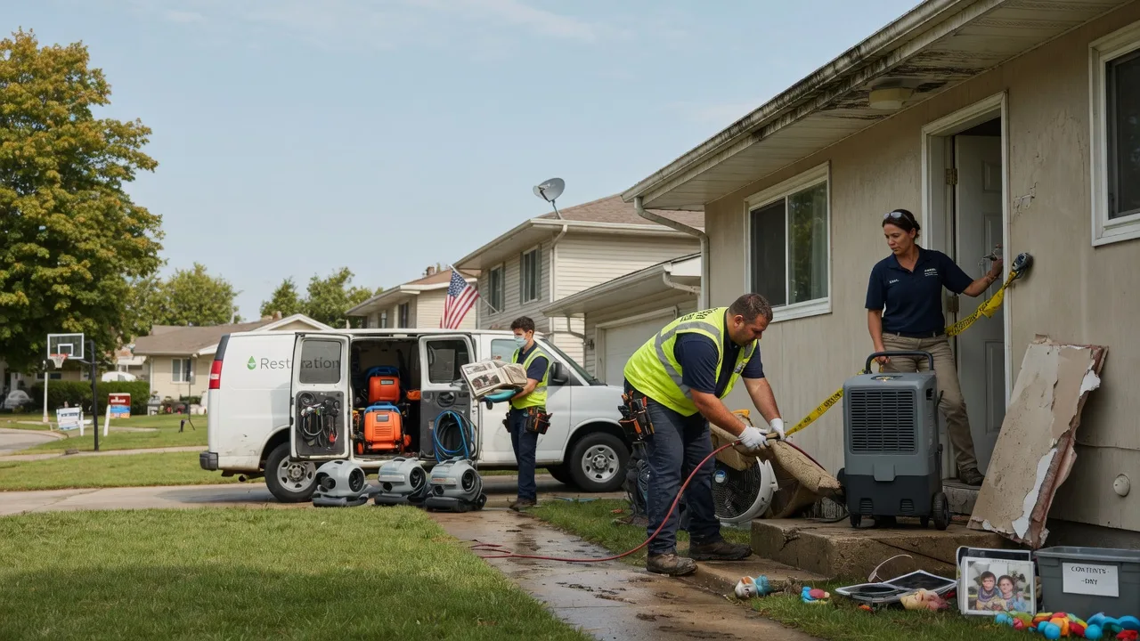 Water Damage Restoration in Idamay, WV near me